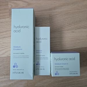 It's Skin Hyaluronic Acid Trio, Emulsion, Serum, Cream full size
